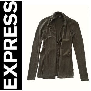 EXPRESS Olive Green Cardigan - Size S